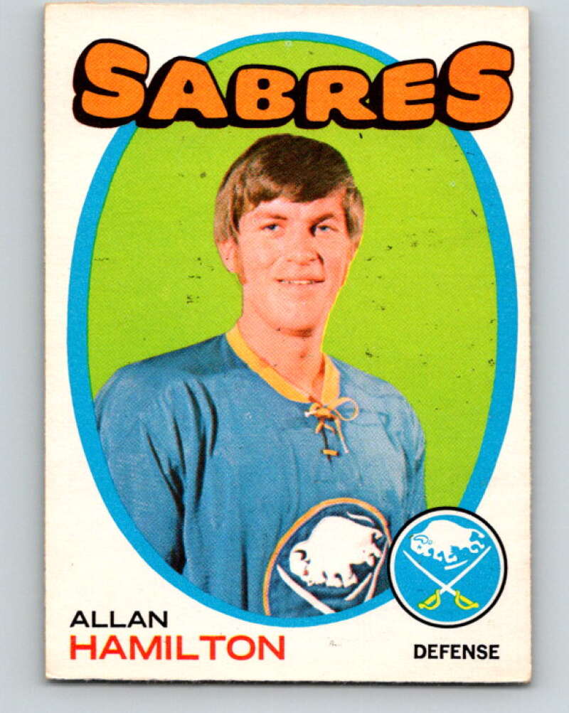 1971-72 O-Pee-Chee #49 Al Hamilton Buffalo Sabres V9112