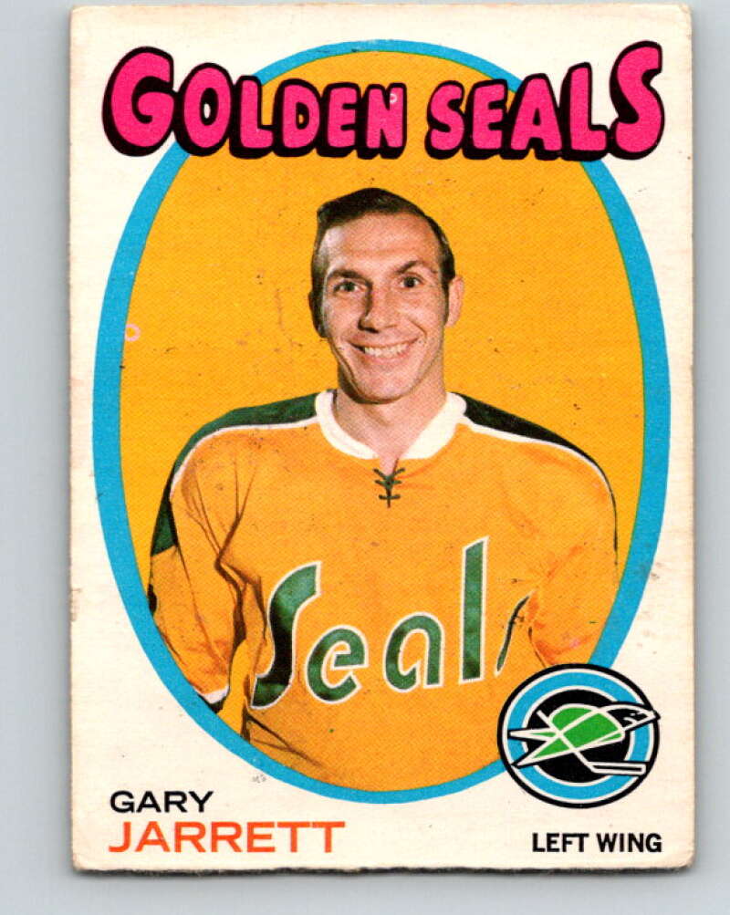 1971-72 O-Pee-Chee #93 Gary Jarrett California Golden Seals V9224