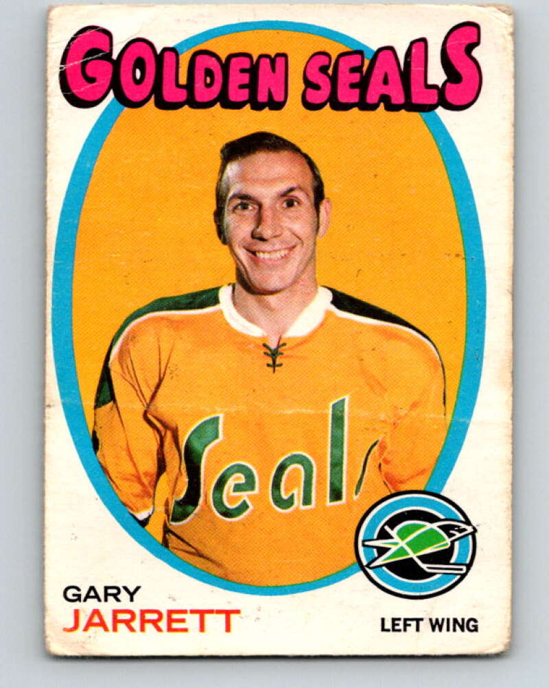 1971-72 O-Pee-Chee #93 Gary Jarrett California Golden Seals V9225