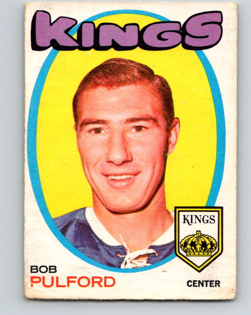 1971-72 O-Pee-Chee #94 Bob Pulford Los Angeles Kings V9226
