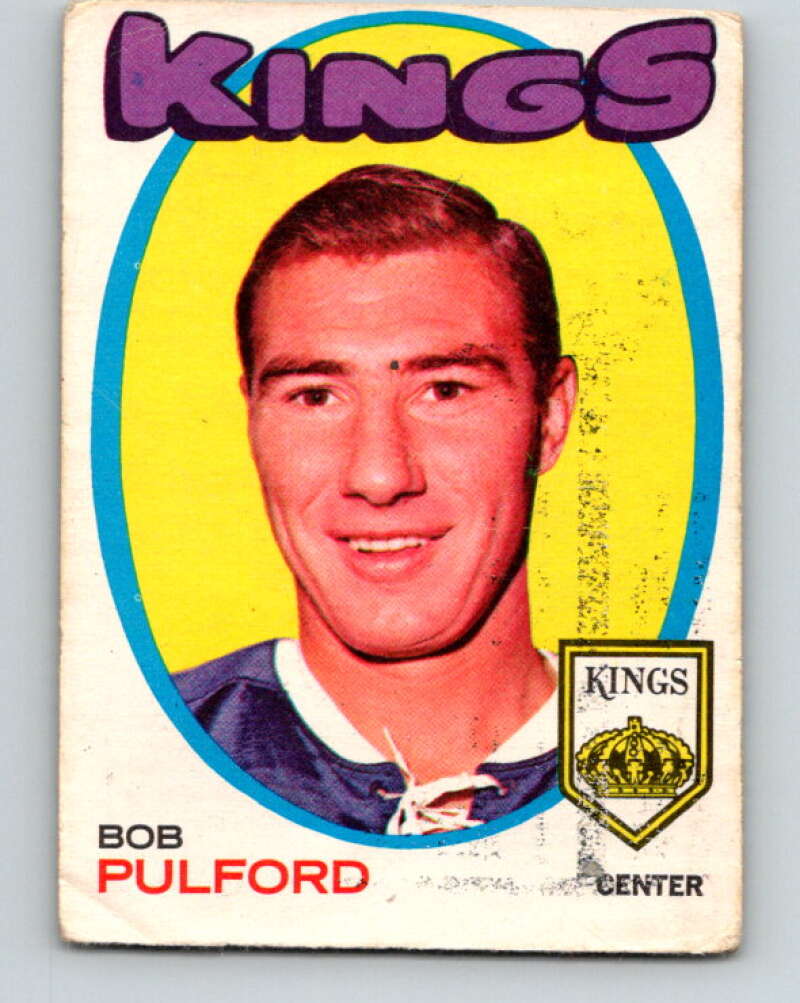 1971-72 O-Pee-Chee #94 Bob Pulford Los Angeles Kings V9227
