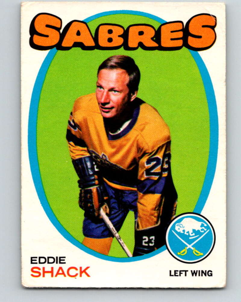 1971-72 O-Pee-Chee #96 Eddie Shack Buffalo Sabres V9236