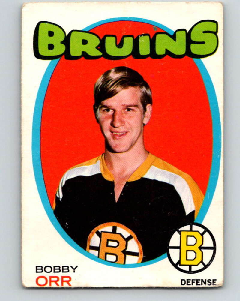 1971-72 O-Pee-Chee #100 Bobby Orr Boston Bruins V9241