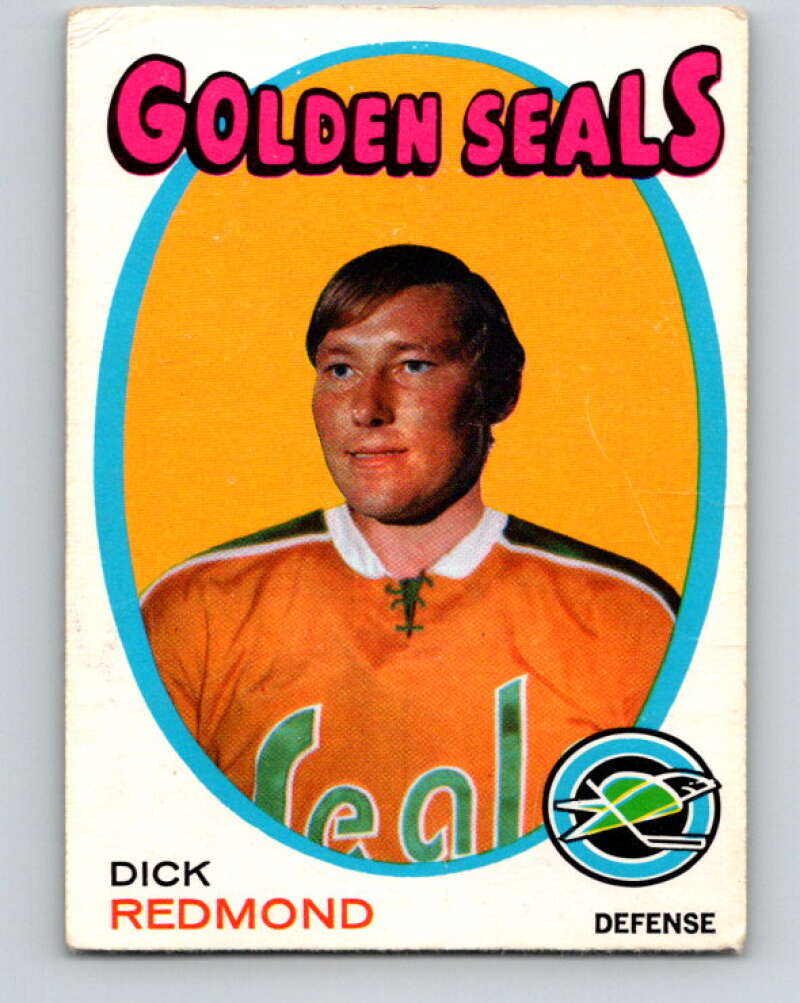 1971-72 O-Pee-Chee #106 Dick Redmond RC Rookie California Golden Seals V9260