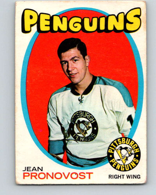 1971-72 O-Pee-Chee #118 Jean Pronovost  Pittsburgh Penguins  V9281