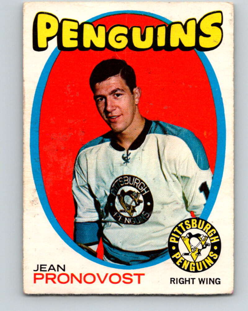 1971-72 O-Pee-Chee #118 Jean Pronovost Pittsburgh Penguins V9282