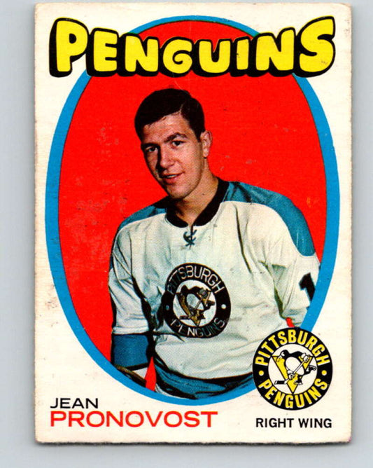 1971-72 O-Pee-Chee #118 Jean Pronovost  Pittsburgh Penguins  V9282