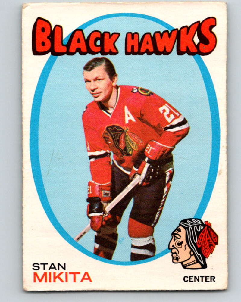 1971-72 O-Pee-Chee #125 Stan Mikita Chicago Blackhawks V9306