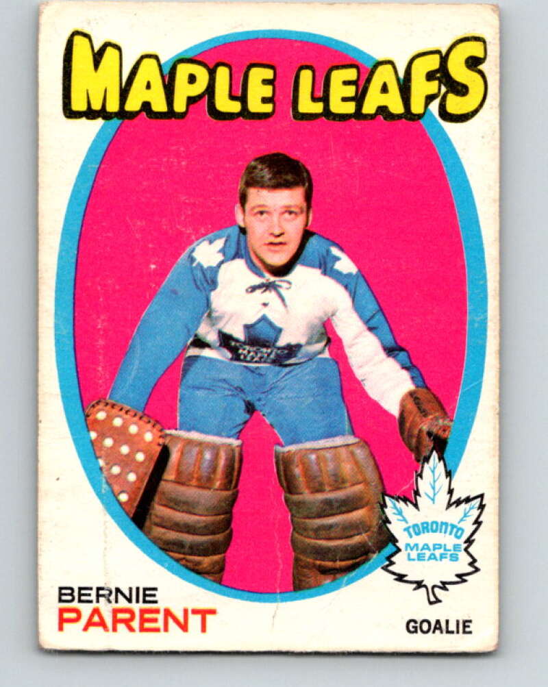 1971-72 O-Pee-Chee #131 Bernie Parent Toronto Maple Leafs V9313