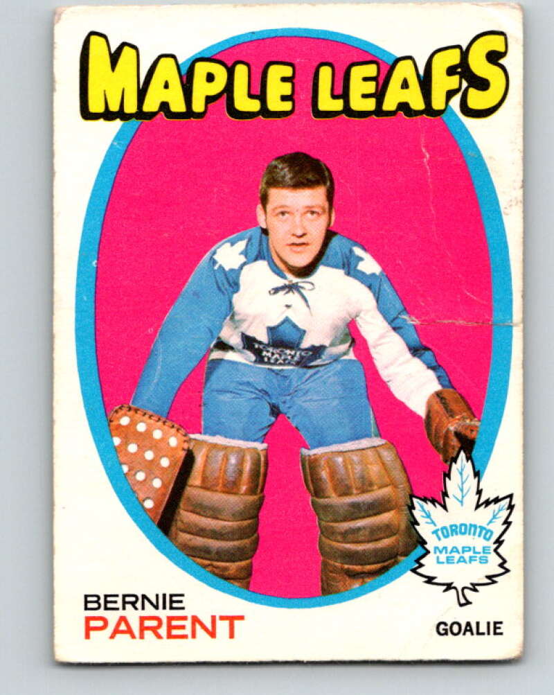 1971-72 O-Pee-Chee #131 Bernie Parent Toronto Maple Leafs V9314