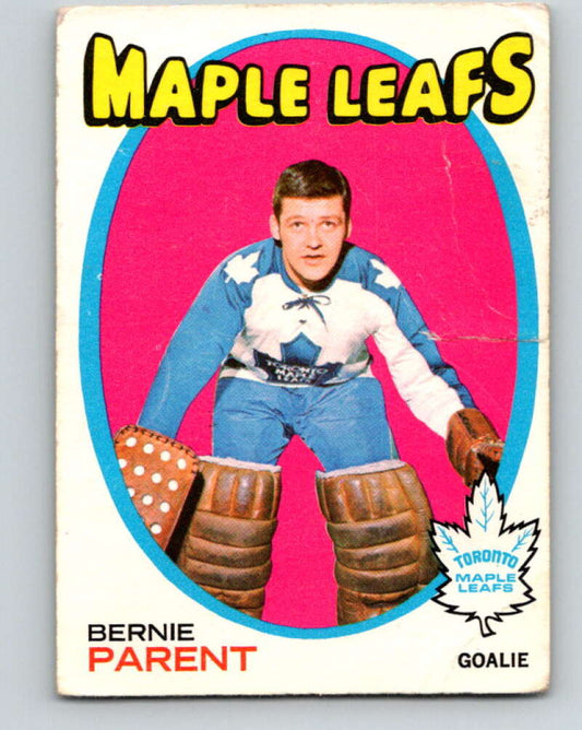 1971-72 O-Pee-Chee #131 Bernie Parent  Toronto Maple Leafs  V9314