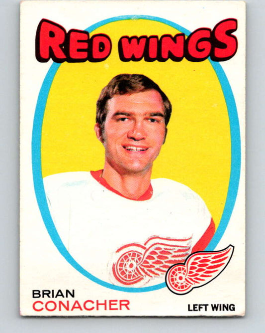 1971-72 O-Pee-Chee #138 Brian Conacher  Detroit Red Wings  V9337
