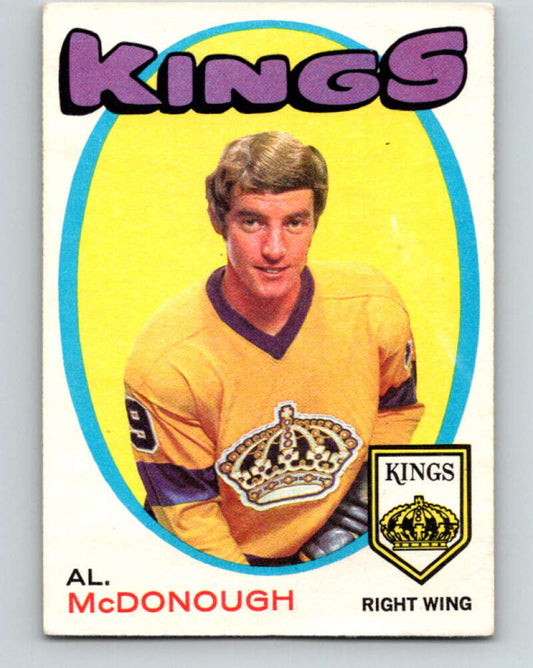 1971-72 O-Pee-Chee #150 Al McDonough  RC Rookie Los Angeles Kings  V9392