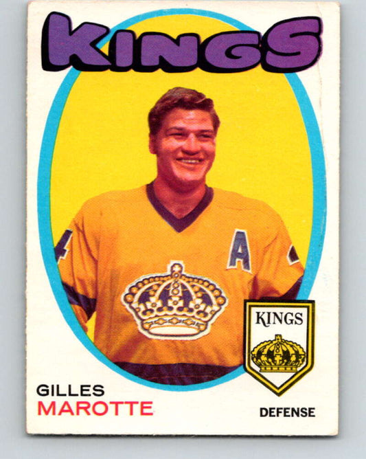 1971-72 O-Pee-Chee #151 Gilles Marotte  Los Angeles Kings  V9394