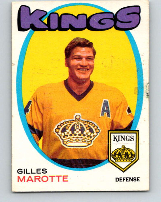 1971-72 O-Pee-Chee #151 Gilles Marotte  Los Angeles Kings  V9395