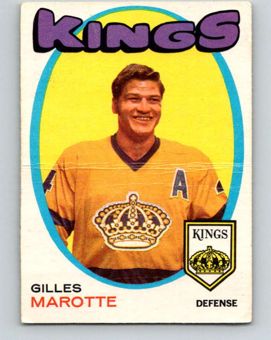 1971-72 O-Pee-Chee #151 Gilles Marotte  Los Angeles Kings  V9396