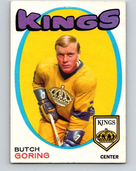 1971-72 O-Pee-Chee #152 Butch Goring  RC Rookie Los Angeles Kings  V9399