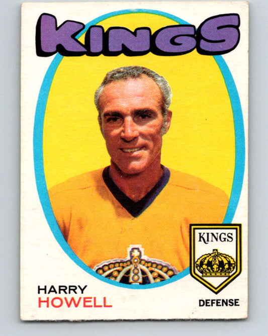 1971-72 O-Pee-Chee #153 Harry Howell  Los Angeles Kings  V9406