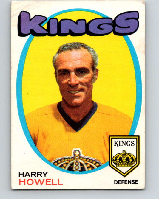 1971-72 O-Pee-Chee #153 Harry Howell  Los Angeles Kings  V9407