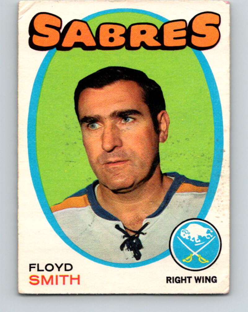 1971-72 O-Pee-Chee #158 Floyd Smith Buffalo Sabres V9429