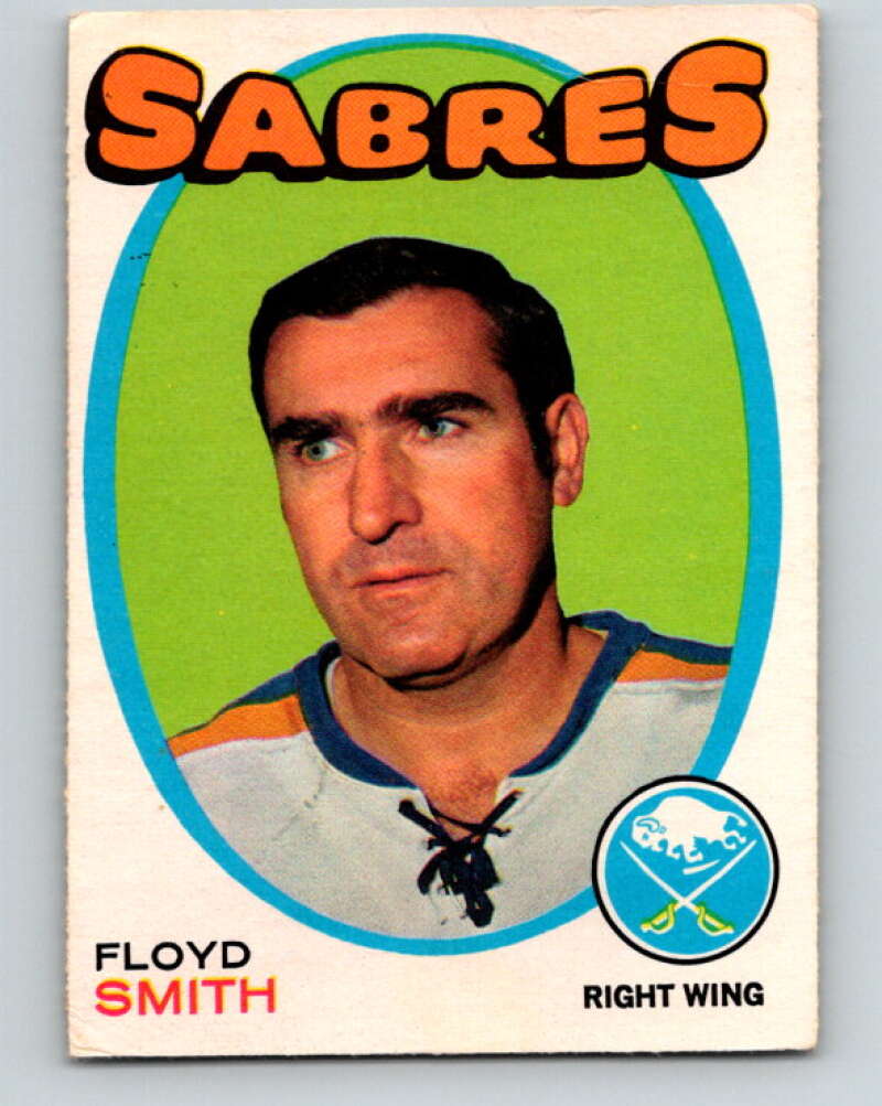 1971-72 O-Pee-Chee #158 Floyd Smith Buffalo Sabres V9430