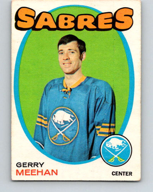 1971-72 O-Pee-Chee #160 Gerry Meehan  Buffalo Sabres  V9438