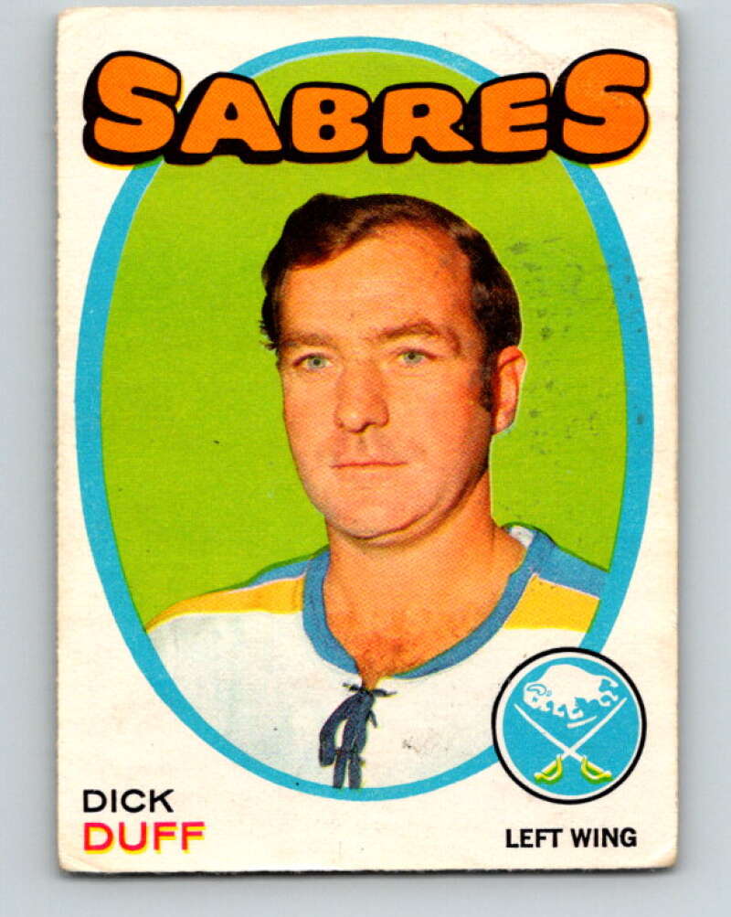 1971-72 O-Pee-Chee #164 Dick Duff Buffalo Sabres V9453