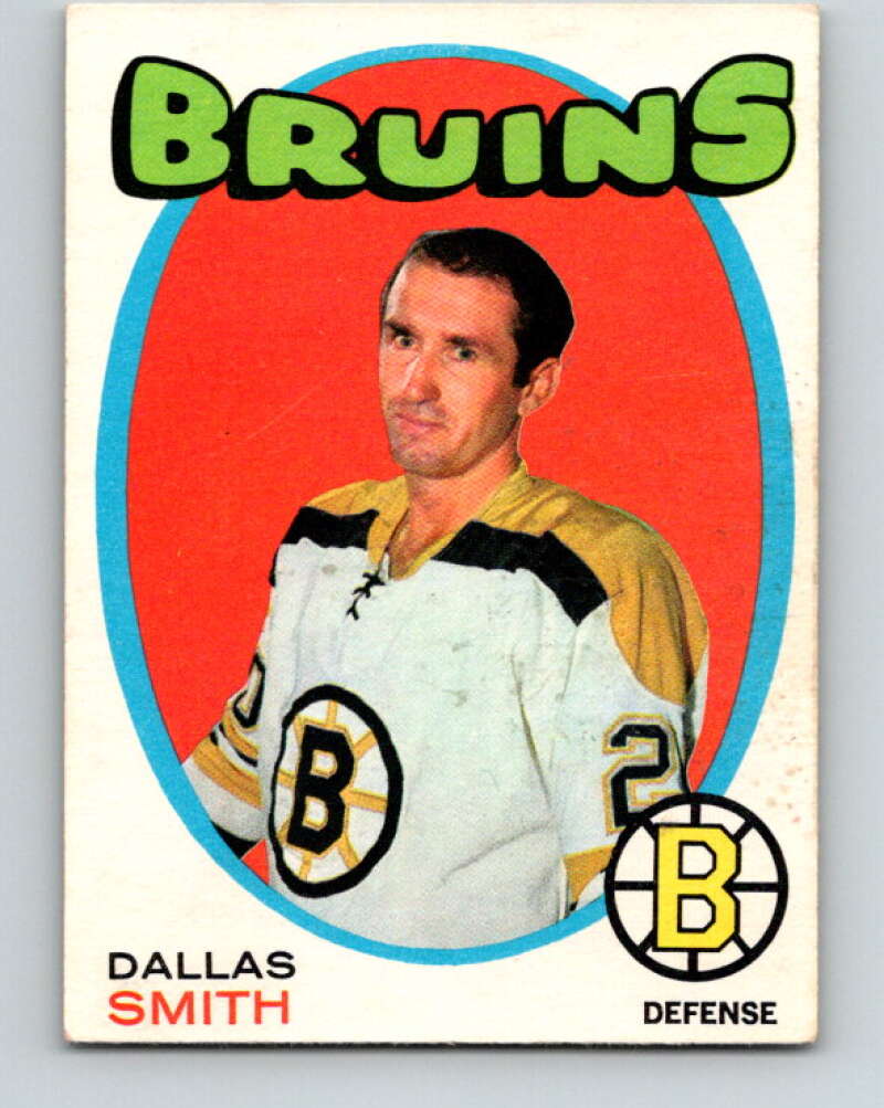 1971-72 O-Pee-Chee #170 Dallas Smith Boston Bruins V9472