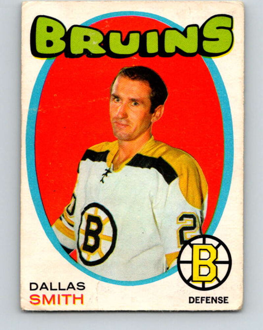 1971-72 O-Pee-Chee #170 Dallas Smith  Boston Bruins  V9473