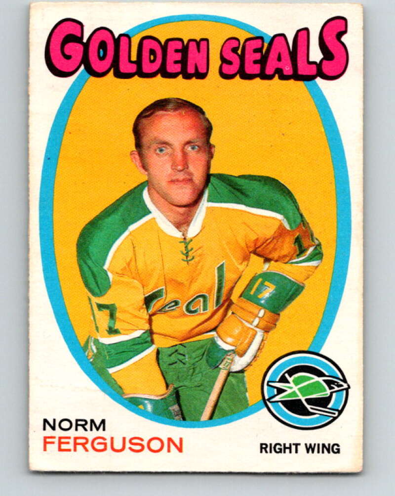 1971-72 O-Pee-Chee #179 Norm Ferguson California Golden Seals V9515