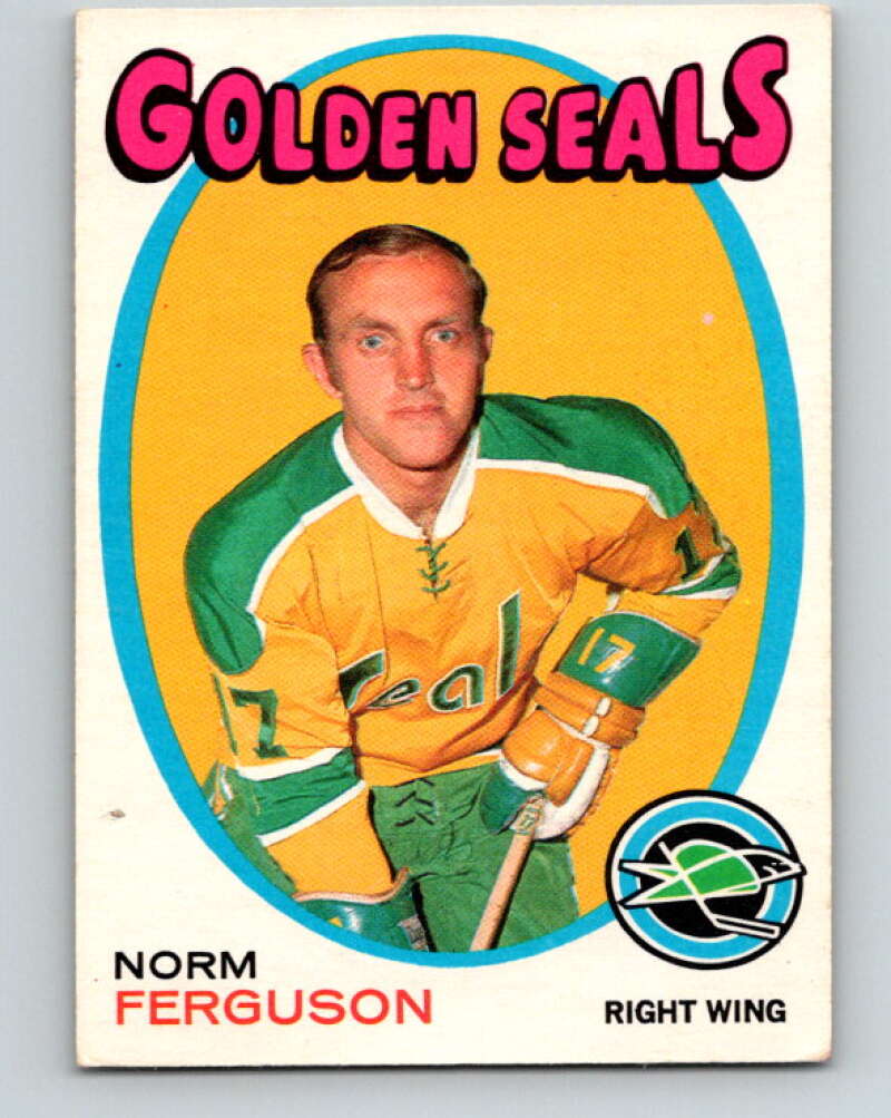 1971-72 O-Pee-Chee #179 Norm Ferguson California Golden Seals V9516