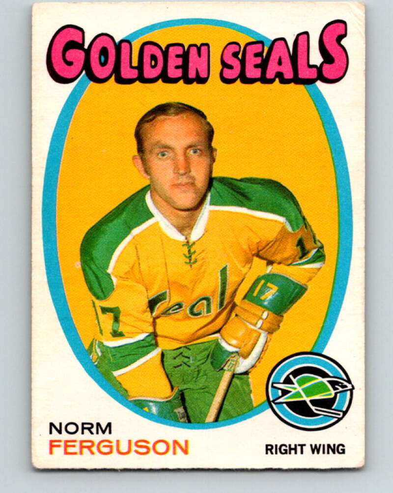 1971-72 O-Pee-Chee #179 Norm Ferguson California Golden Seals V9518