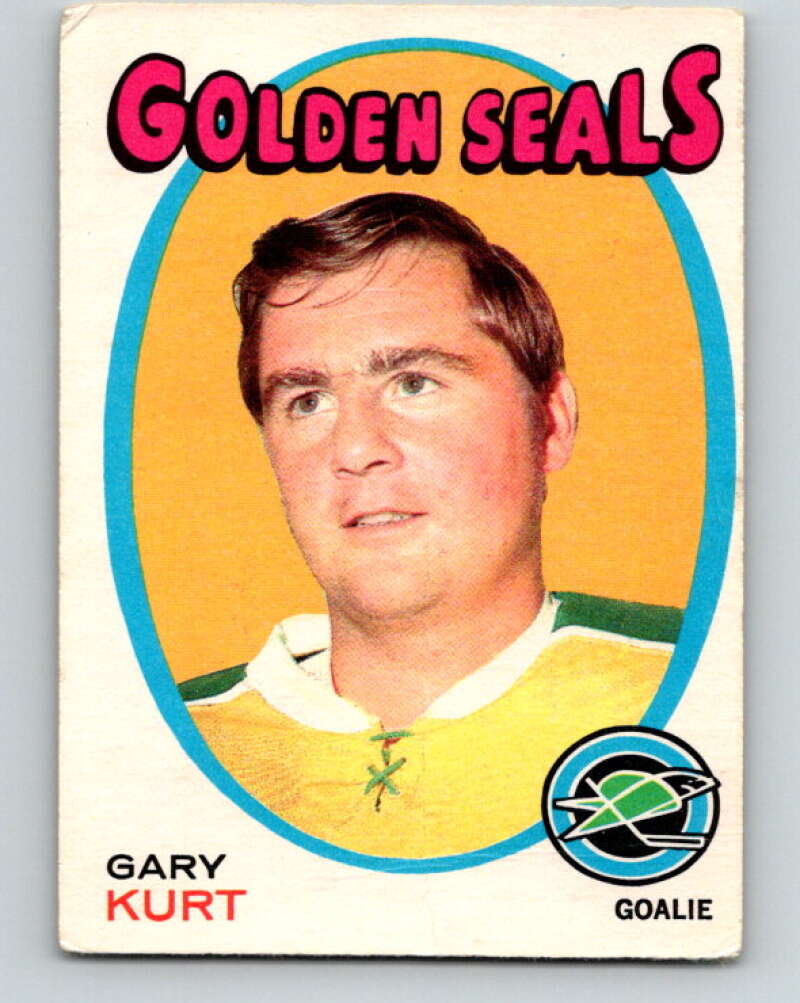 1971-72 O-Pee-Chee #181 Gary Kurt RC Rookie California Golden Seals V9523