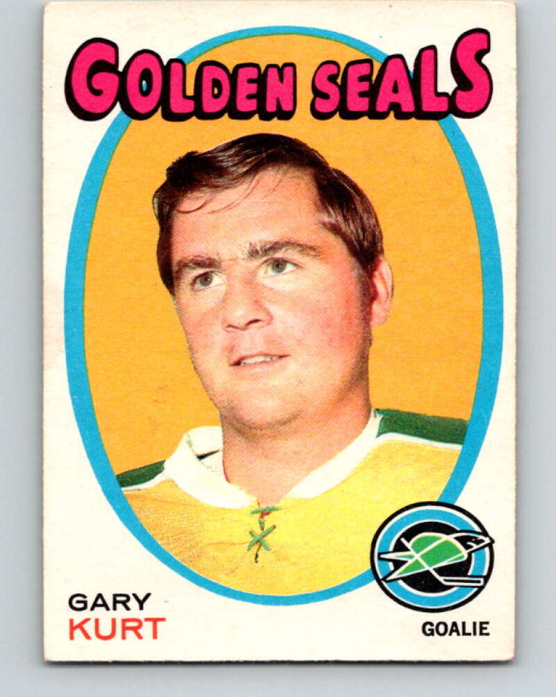1971-72 O-Pee-Chee #181 Gary Kurt RC Rookie California Golden Seals V9524