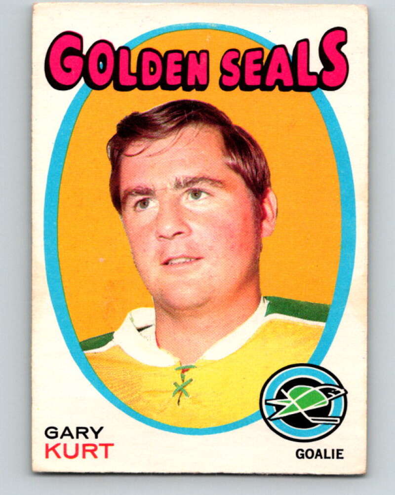 1971-72 O-Pee-Chee #181 Gary Kurt RC Rookie California Golden Seals V9525