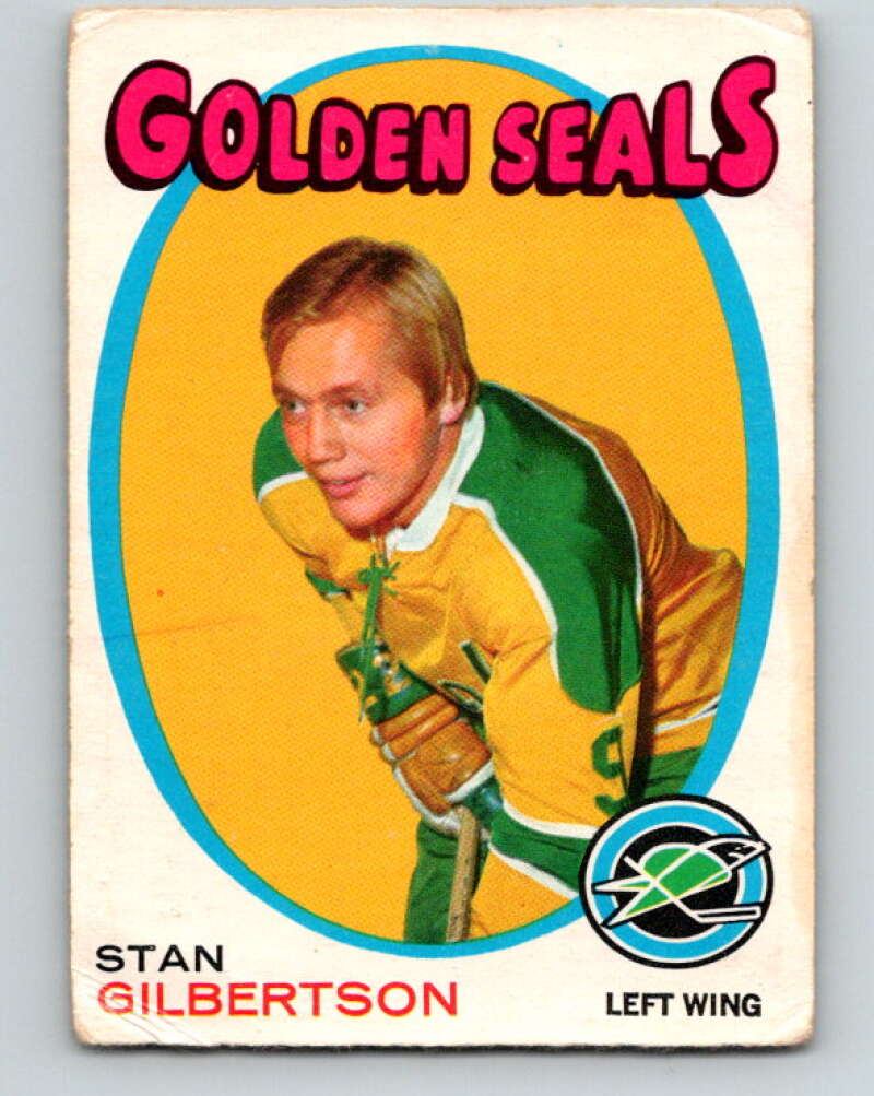 1971-72 O-Pee-Chee #183 Stan Gilbertson RC Rookie California Golden Seals V9530