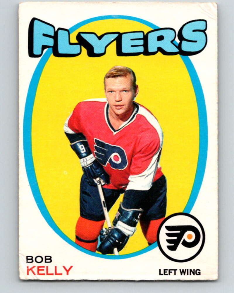 1971-72 O-Pee-Chee #203 Bob Kelly RC Rookie Philadelphia Flyers V9625