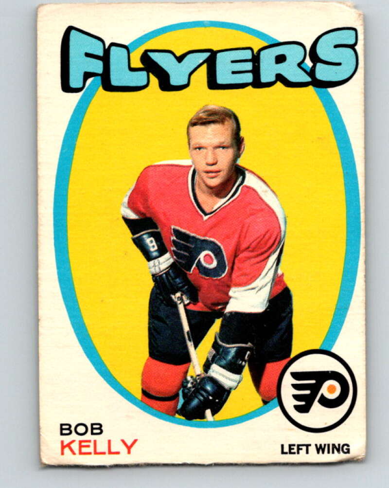 1971-72 O-Pee-Chee #203 Bob Kelly RC Rookie Philadelphia Flyers V9627