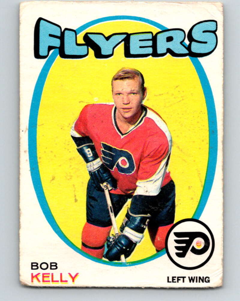 1971-72 O-Pee-Chee #203 Bob Kelly RC Rookie Philadelphia Flyers V9628