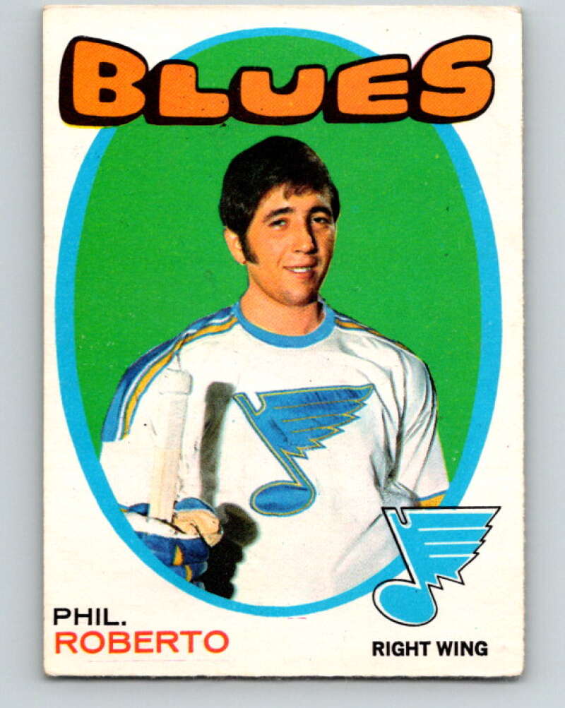 1971-72 O-Pee-Chee #228 Phil Roberto RC Rookie St. Louis Blues V9712