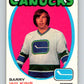 1971-72 O-Pee-Chee #230 Barry Wilkins  RC Rookie Vancouver Canucks  V9721