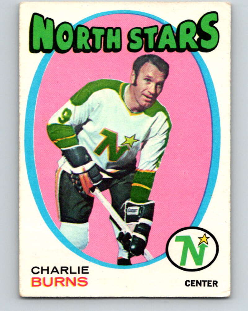 1971-72 O-Pee-Chee #238 Charlie Burns Minnesota North Stars V9757