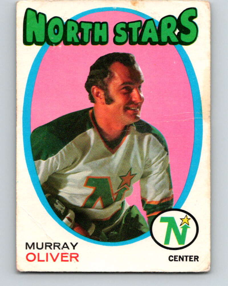1971-72 O-Pee-Chee #239 Murray Oliver Minnesota North Stars V9762
