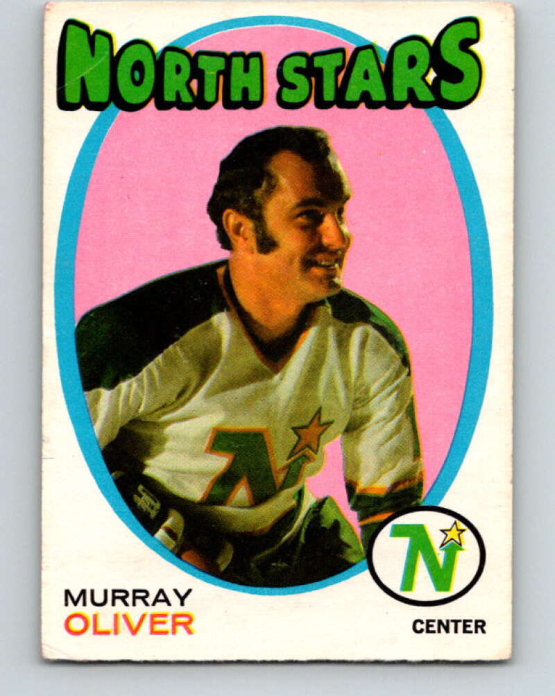 1971-72 O-Pee-Chee #239 Murray Oliver Minnesota North Stars V9763