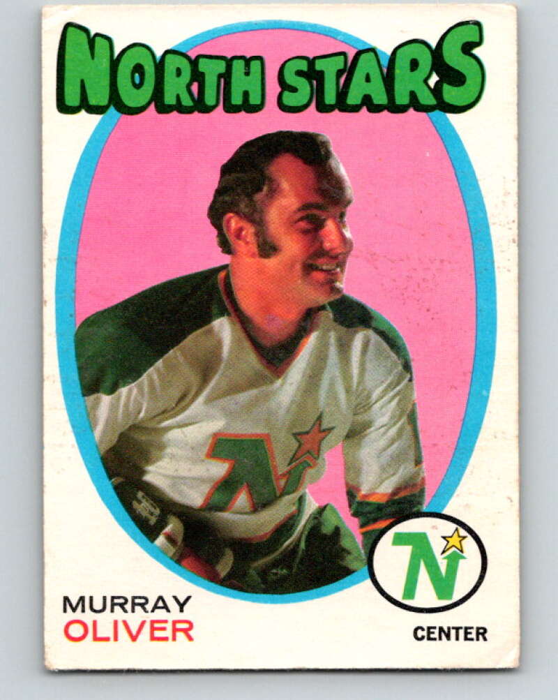 1971-72 O-Pee-Chee #239 Murray Oliver Minnesota North Stars V9764