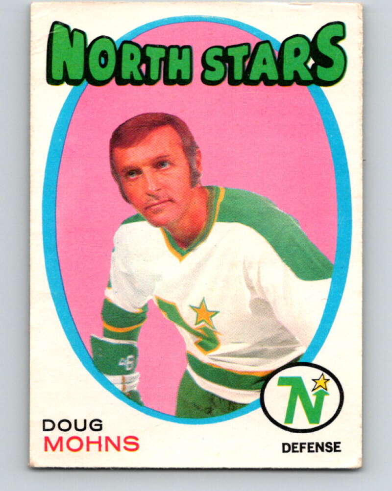 1971-72 O-Pee-Chee #242 Doug Mohns Minnesota North Stars V9779