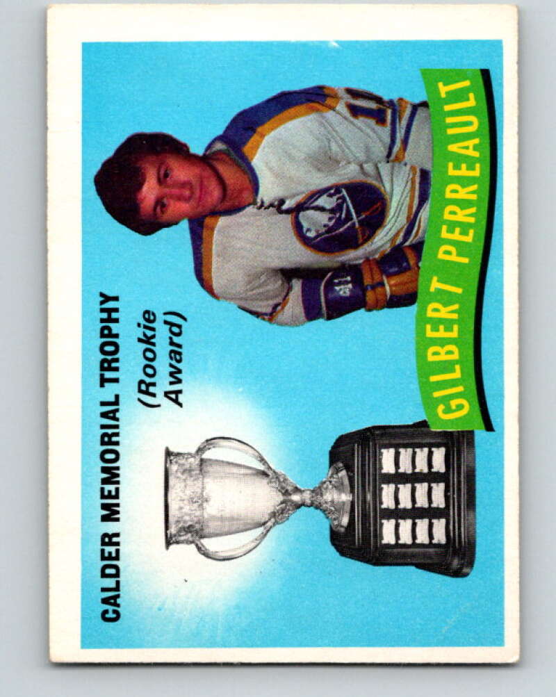 1971-72 O-Pee-Chee #246 Gilbert Perreault TR Buffalo Sabres V9795