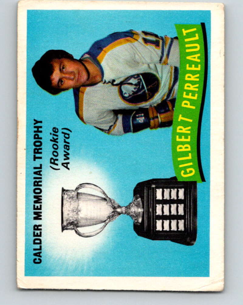 1971-72 O-Pee-Chee #246 Gilbert Perreault TR Buffalo Sabres V9798