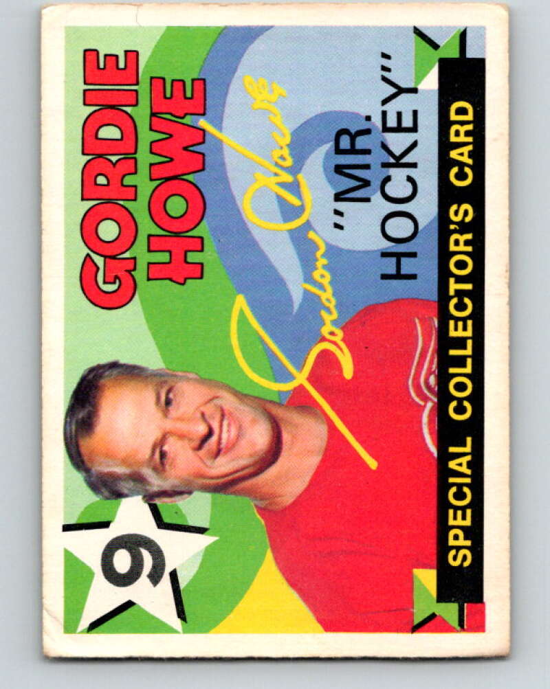 1971-72 O-Pee-Chee #262 Gordie Howe Detroit Red Wings V9953