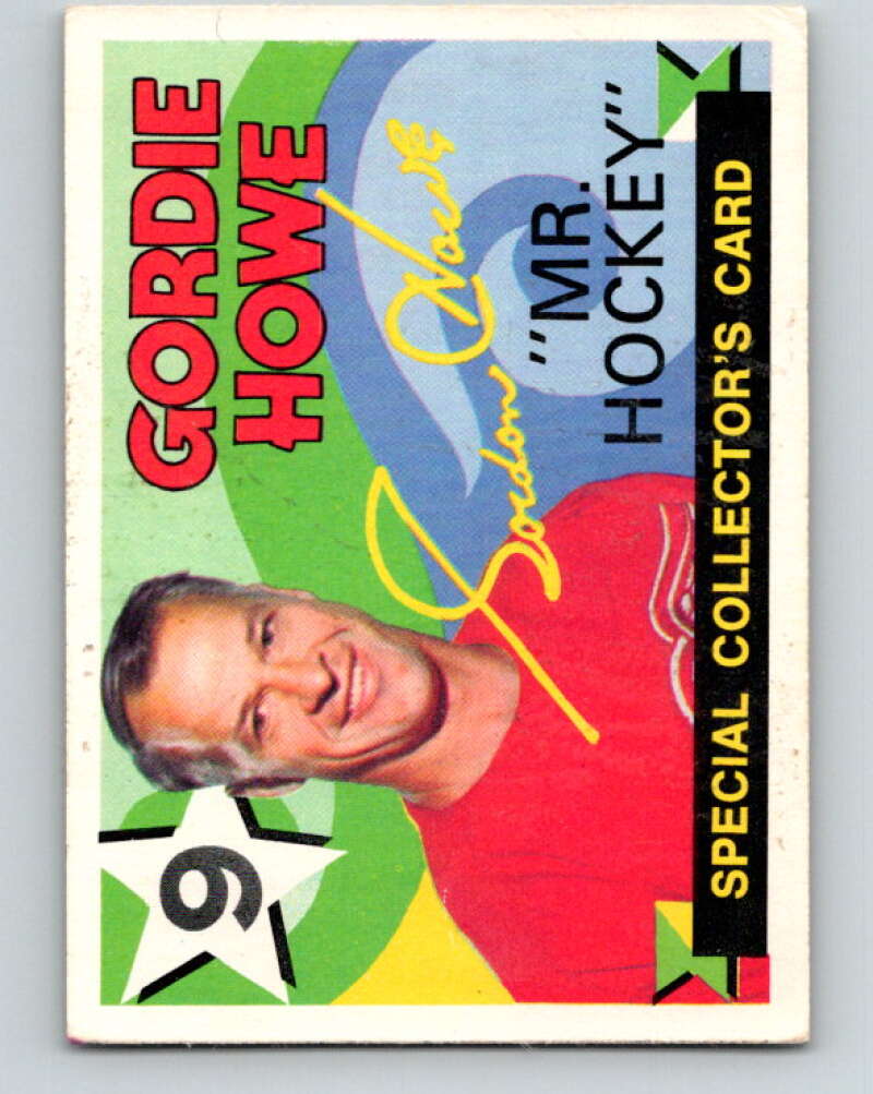 1971-72 O-Pee-Chee #262 Gordie Howe Detroit Red Wings V9955